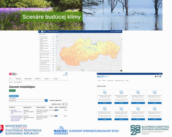 Klimatické scenáre ako interaktívna mapová aplikácia